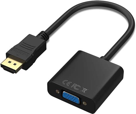Hdmi To Vga Adapter 1080p With Audio Cable Male To Female Compatible