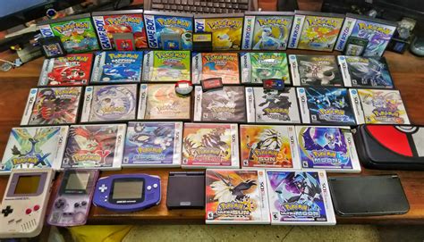 My Pokémon Games Collection Gameboy