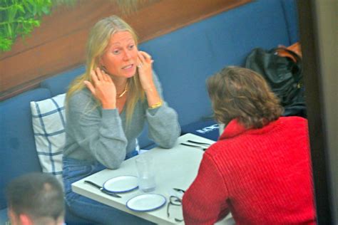 Gwyneth Paltrow At A Date Night With Her Husband Brad Falchuk In