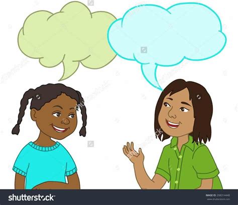 Next Two Kids Talking To Each Other Clipart Sitting Next Pictures