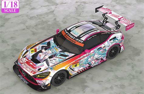 118 Goodsmile Hatsune Miku Amg 2021 Super Gt With Display Cover And