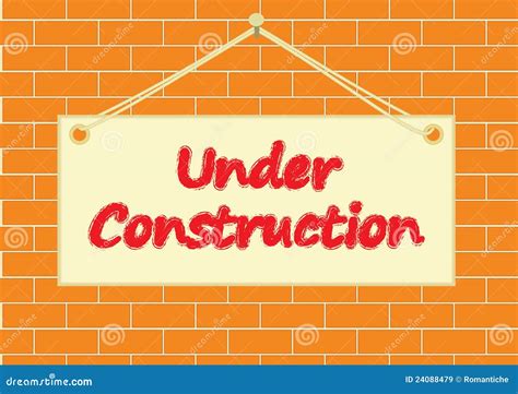 Under Construction Royalty Free Stock Images Image 24088479