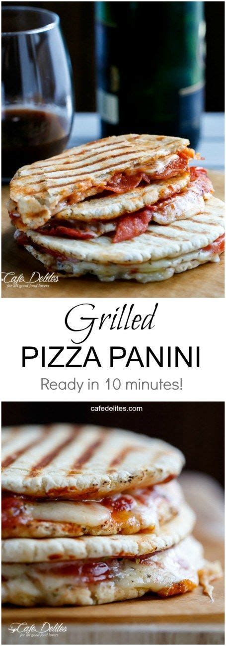 Pineapple, other squashes, peppers, and even apples all grill up well. Grilled Pizza Panini | Grilled pizza, Summer sandwiches ...