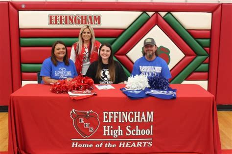 Effingham High School Senior Talia Coburn Signs To Cheer At Eastern