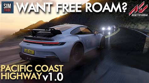 F Style Car On The Pacific Coast Highway Assetto Corsa Free Roam My