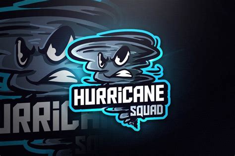 Hurricane Squad Mascot And Esport Logo 317865 Logos Design
