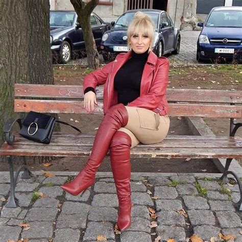 Pin On Mature Lady In High Boots