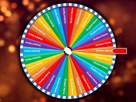 Random Spinning Name Selector Wheel Of Fortune Teaching Resources Wheel Of Fortune Game