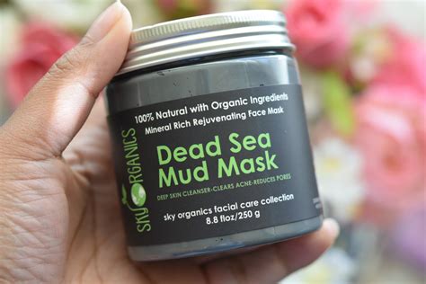 Sky Organics Dead Sea Mud Mask Sourced From Israel