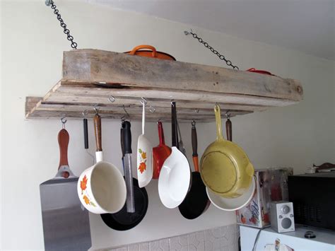 Upcycle An Old Wooden Pallet Into A Vintage Pot Rack Appliance Video