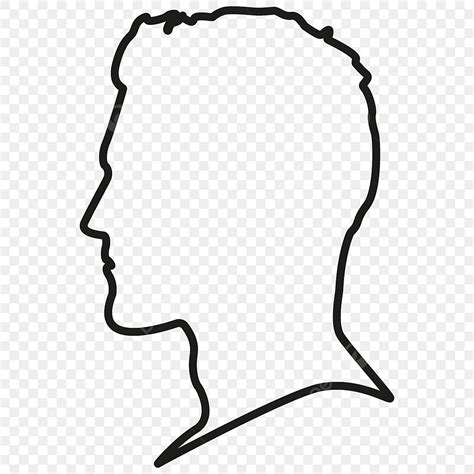 Head Silhouette Outline Png Multiple Sizes And Related Images Are All