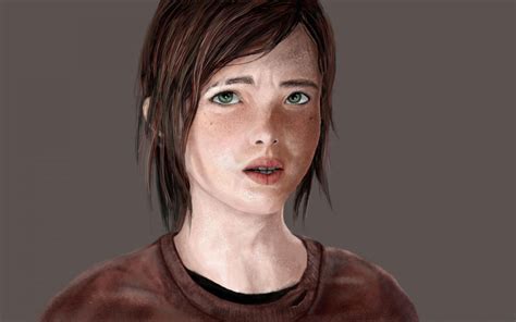 Wallpaper Id 933673 The Last Of Us Us Shirt Ellie Neck Game