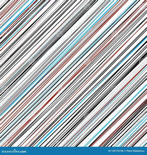 Oblique Colored Lines Stock Vector Illustration Of Parallel 135776738