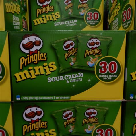 Pringles Minis Sour Cream And Onion 30 X 19g Fairdinks