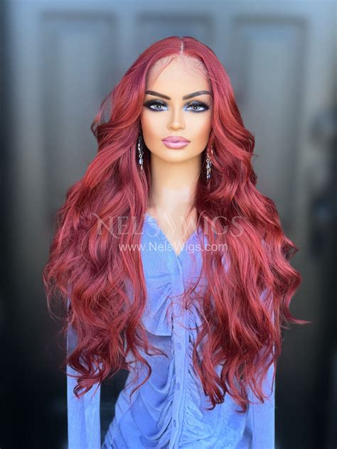 Emily Red Nels Wigs