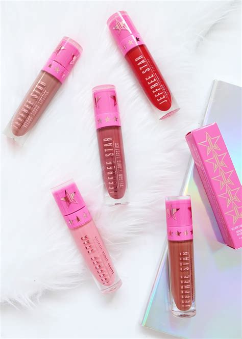 JEFFREE STAR Velour Liquid Lipstick Collection Swatches