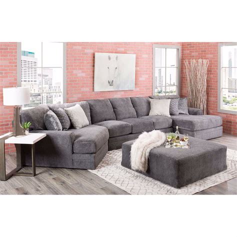 Mammoth 3 Piece Sectional With Laf Chaise And Raf Wedge 4376 75 30 96