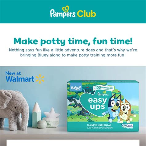 New Bluey Easy Ups At Walmart 🐶 Pampers