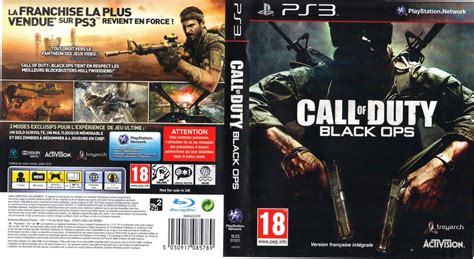 Call Of Duty Black Ops Sur Ps3 2 Images Jaquette Scans Screenshots
