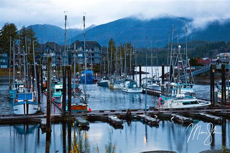 Morning At Ucluelet Harbour Ucluelet Harbour Vancouver Island