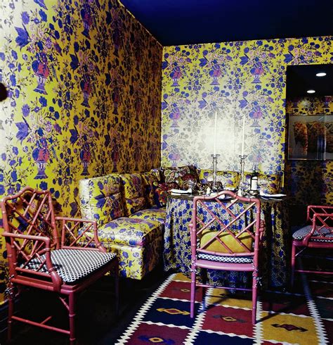 Bill Blass Dining Room Photograph By Horst P Horst Fine Art America