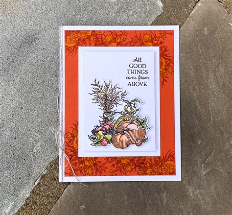 Stampin Up 9 Fall Cards 1 Stamp Set Video Tutorial Post By