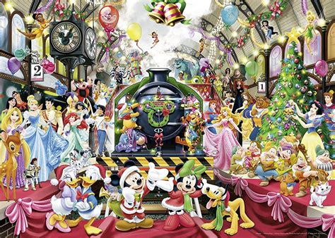 Disney All Aboard For Christmas 1000 Piece Puzzle