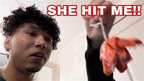 Used Tampon Prank On Girlfriend She Hit Me Youtube