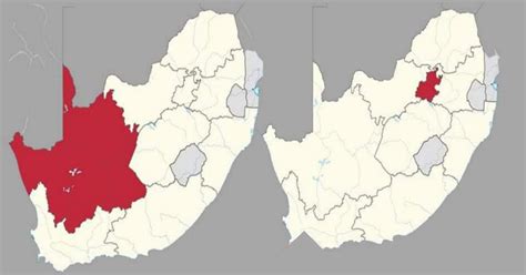 The Largest Vs The Smallest Province In Sa By Population