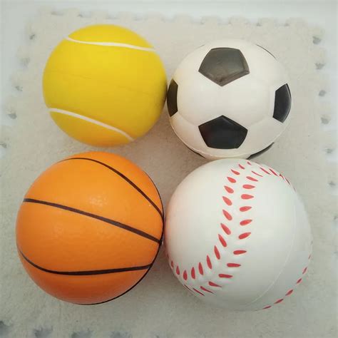 Toy Anti Stress Squishy Relief Soccer Football Basketball Baseball