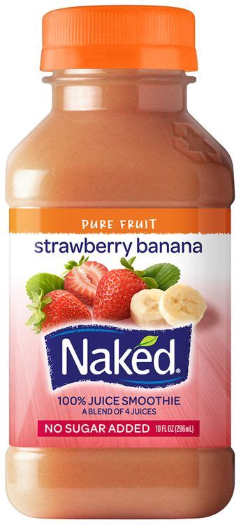 Naked Juice Strawberry Banana Juice Smoothie Reviews 2020