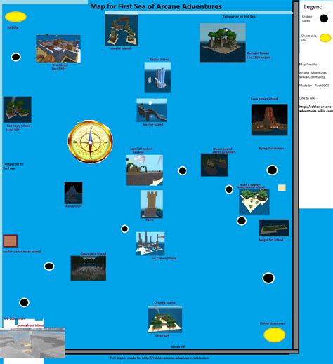 Image Map First Seapng Roblox Arcane Adventures Wikia Fandom