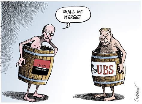 Two Fine Banks Globecartoon Political Cartoons Patrick Chappatte