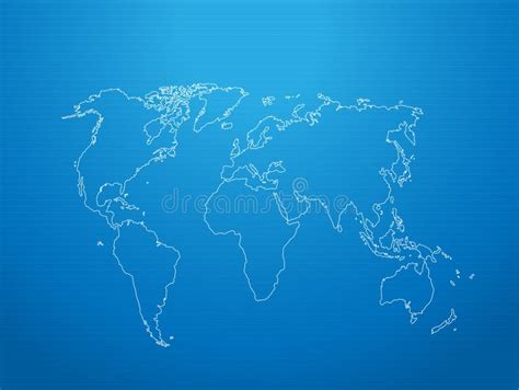 World Map Background Stock Illustration Illustration Of Clip 11269959
