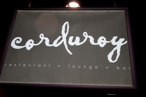 Последние твиты от corduroy (@corduroylounge). SwankMama: Corduroy Restaurant - Now Open for Lunch with a ...