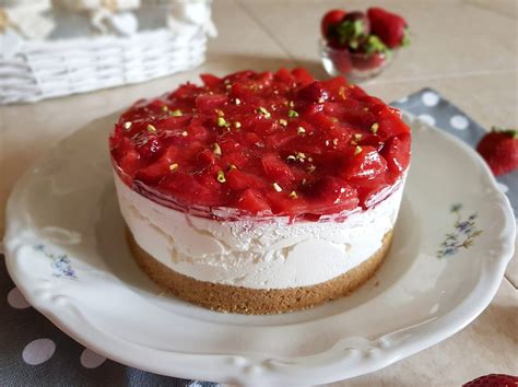 Cheesecake Alle Fragole Rosly A Passion For Pastry