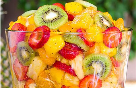 Recette Salade De Fruits Tropical Fruit Dishes Tropical Fruit