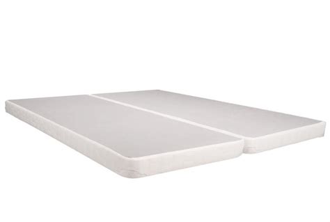 The sealy posturepedic foundation provides solid support for any mattress and features a non skid top. 4" Low Profile Mattress Foundation