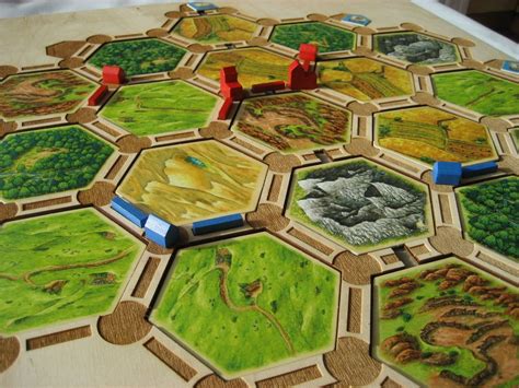 Custom Catan Frame And Tiles Catan Settlers Of Catan Board Games Diy