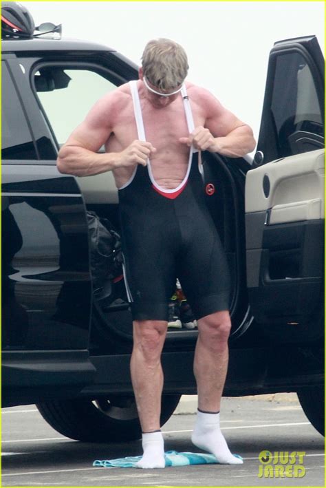 Gordon Ramsay Goes Shirtless For Malibu Bike Ride Photo