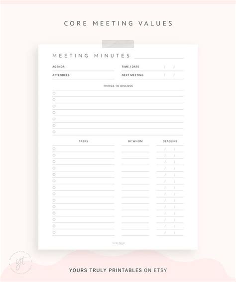 Project Planner Printable Work Planner Project Timeline Tracker Project