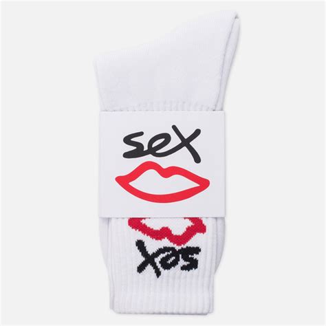 Носки sex skateboards sex logo one sxskt scks1 wht