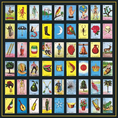 free printable mexican loteria cards