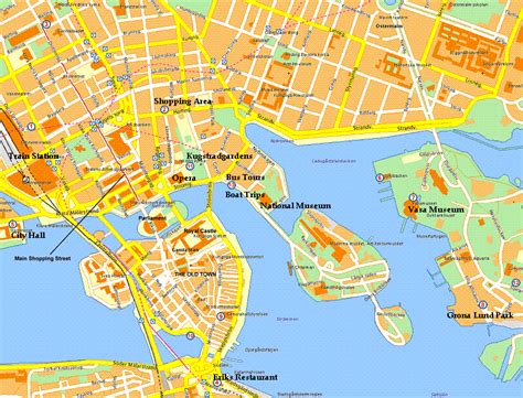 Map Of Stockholm