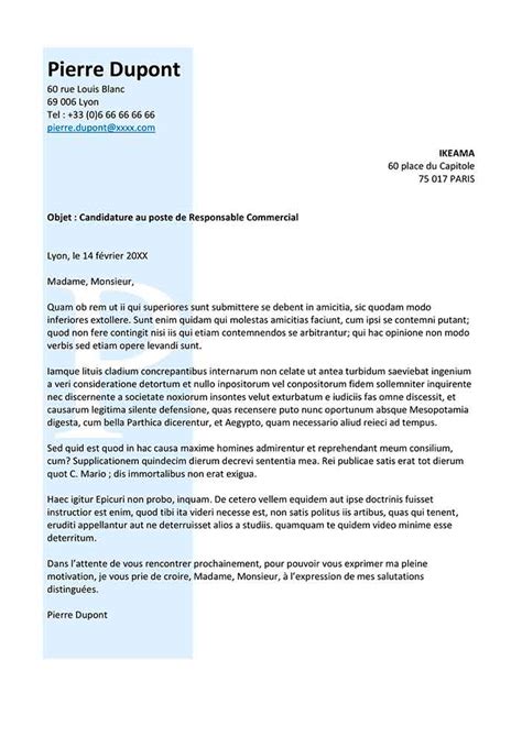 Modèle de Lettre de Motivation pour une Entreprise Word