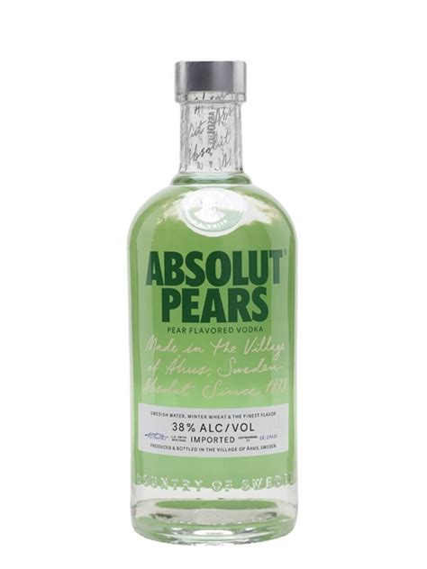 Absolut Pears Vodka Buy Online The Whisky Exchange
