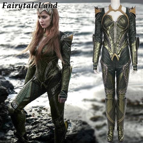 Buy Justice League Mera Cosplay Costume Carnival