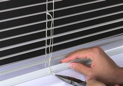 How To Restring A Mini Blind Fix My Blinds