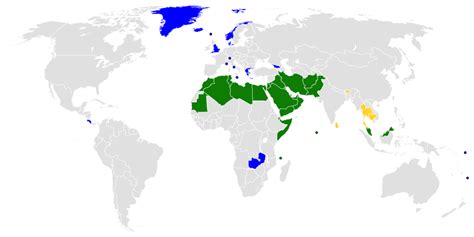 The draft constitution of malaysia did not specify an official religion. Countries that have an official state religion - Vivid Maps