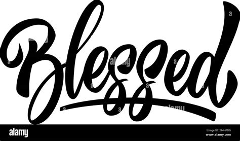 Word Blessed Cut Out Stock Images And Pictures Alamy